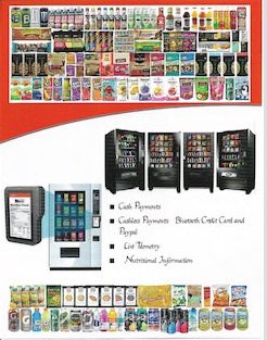 Free Vending Machines Snacks, Coffee, Cold Drinks, Pastries